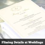 Filming Details at Weddings